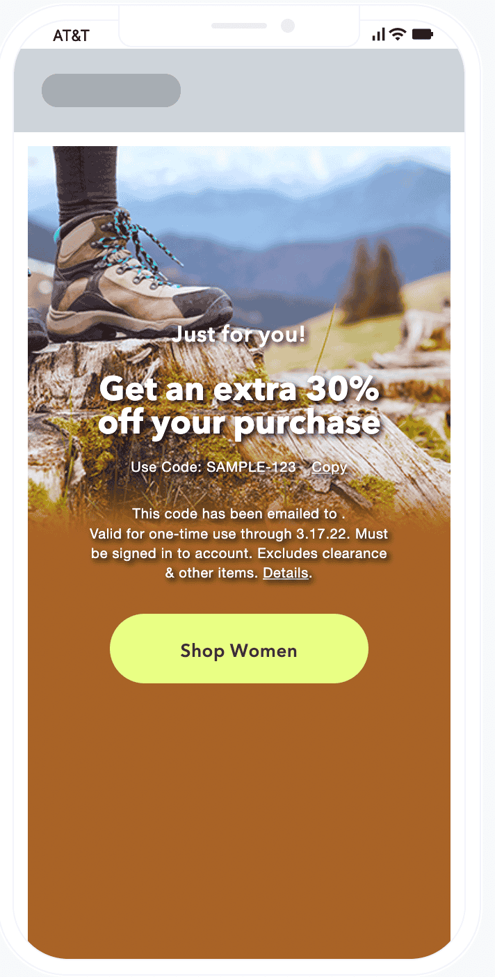 Drop Offer Details